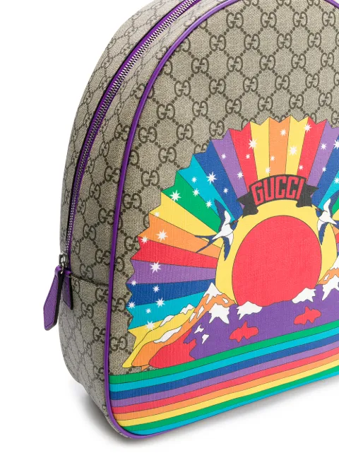 gucci rainbow backpack