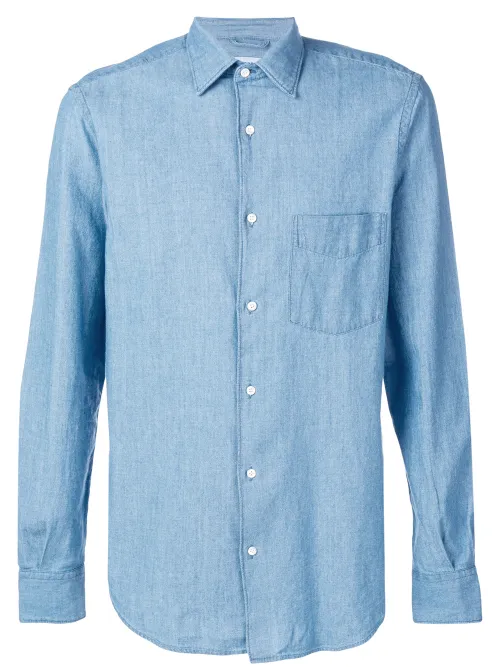Chemise classique en jean - ASPESI - Modalova