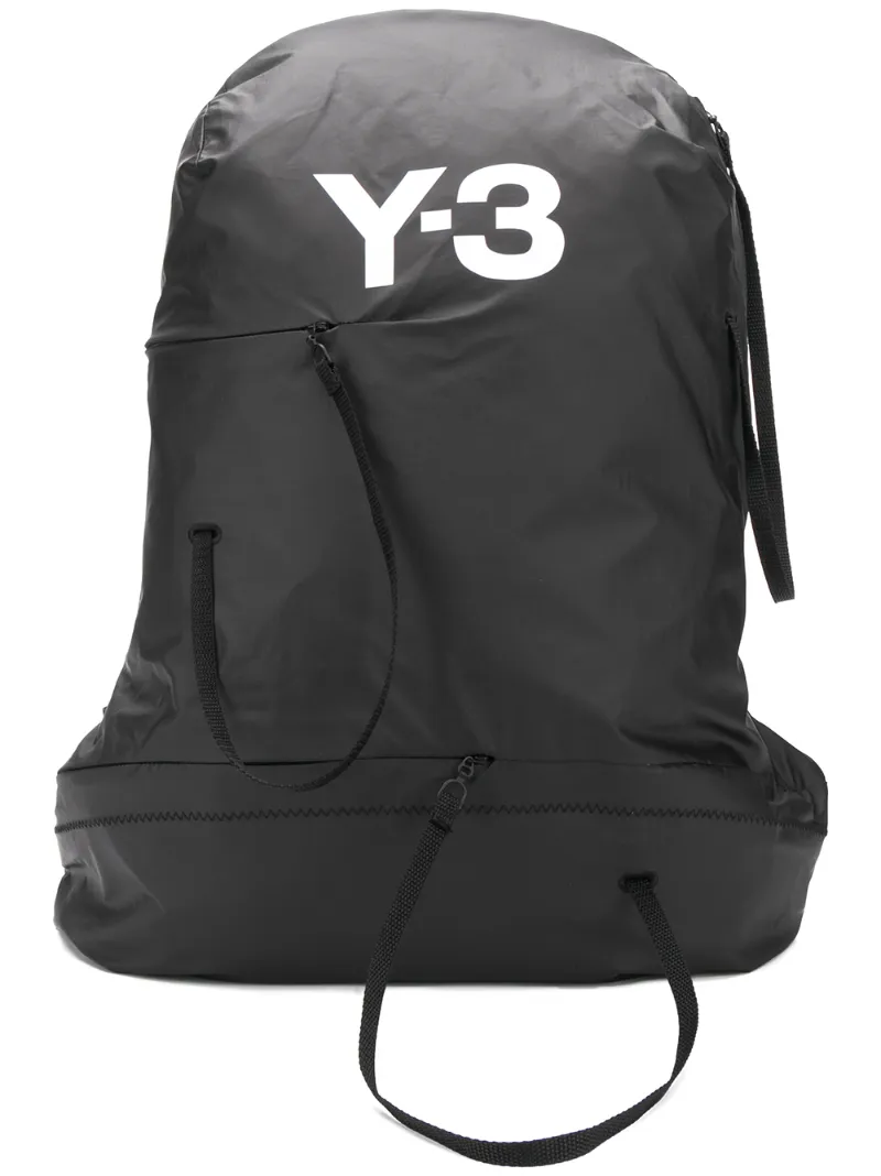 Y-3 logo print backpack