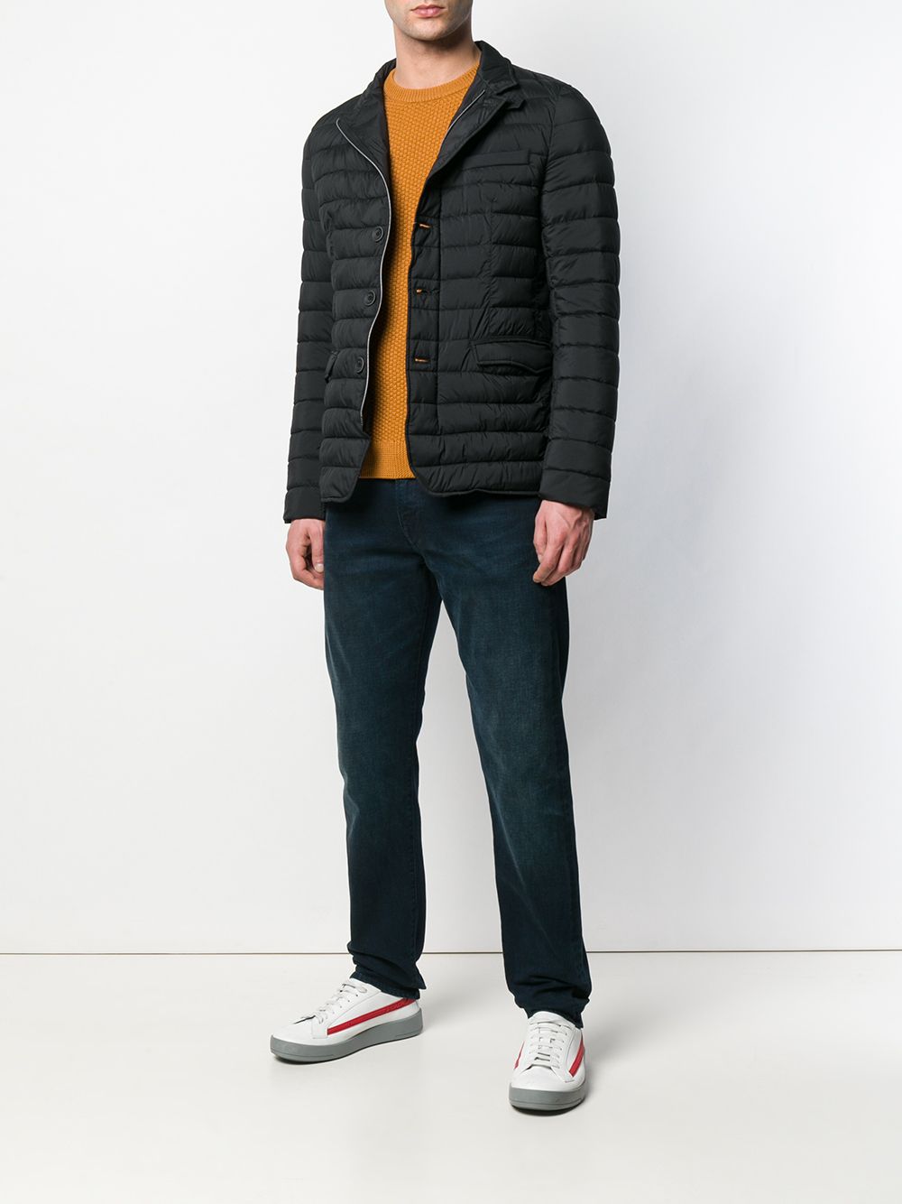 Herno Padded button-up Jacket - Farfetch