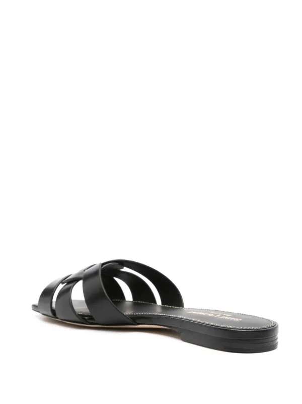 Cassandra leather slides