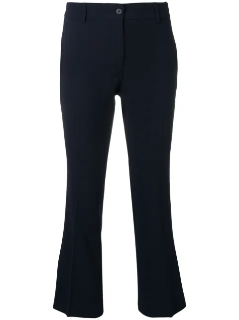 Alberto Biani pressed-crease trousers