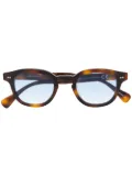 Epos round frame glasses - Brown