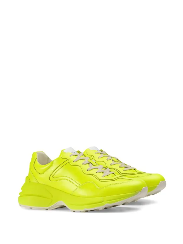 gucci fluorescent sneakers