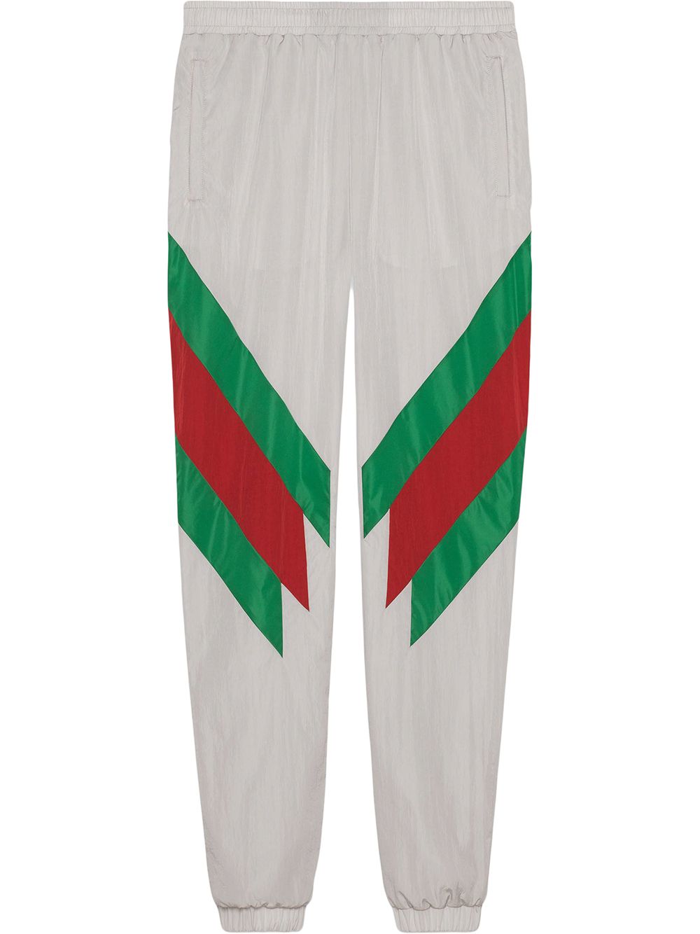фото Gucci спортивные брюки оверсайз с отделкой Web