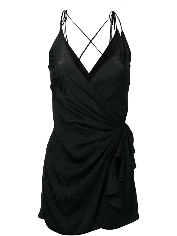 attico wrap dress