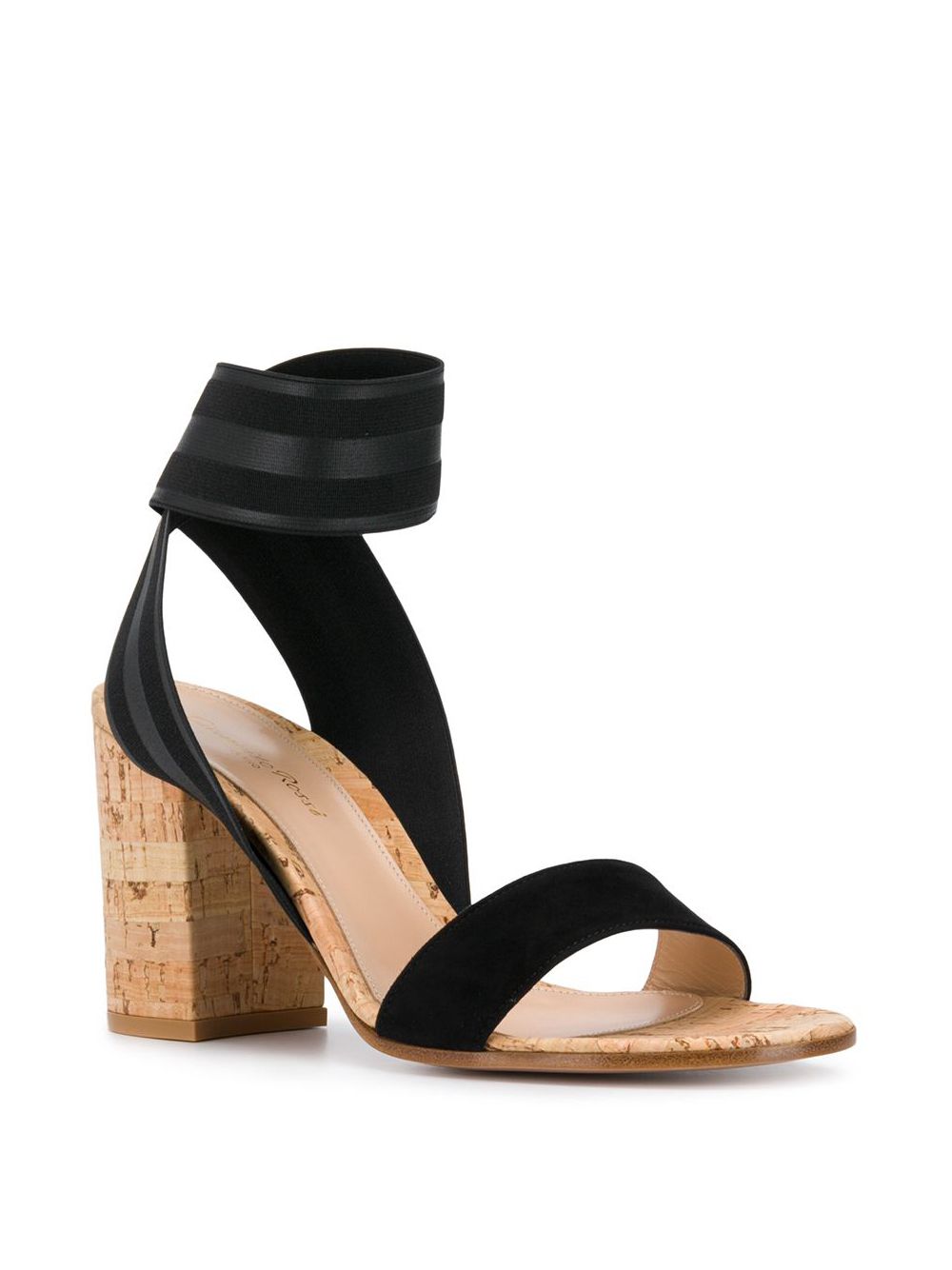 Gianvito Rossi Sandalen met bandje - Zwart