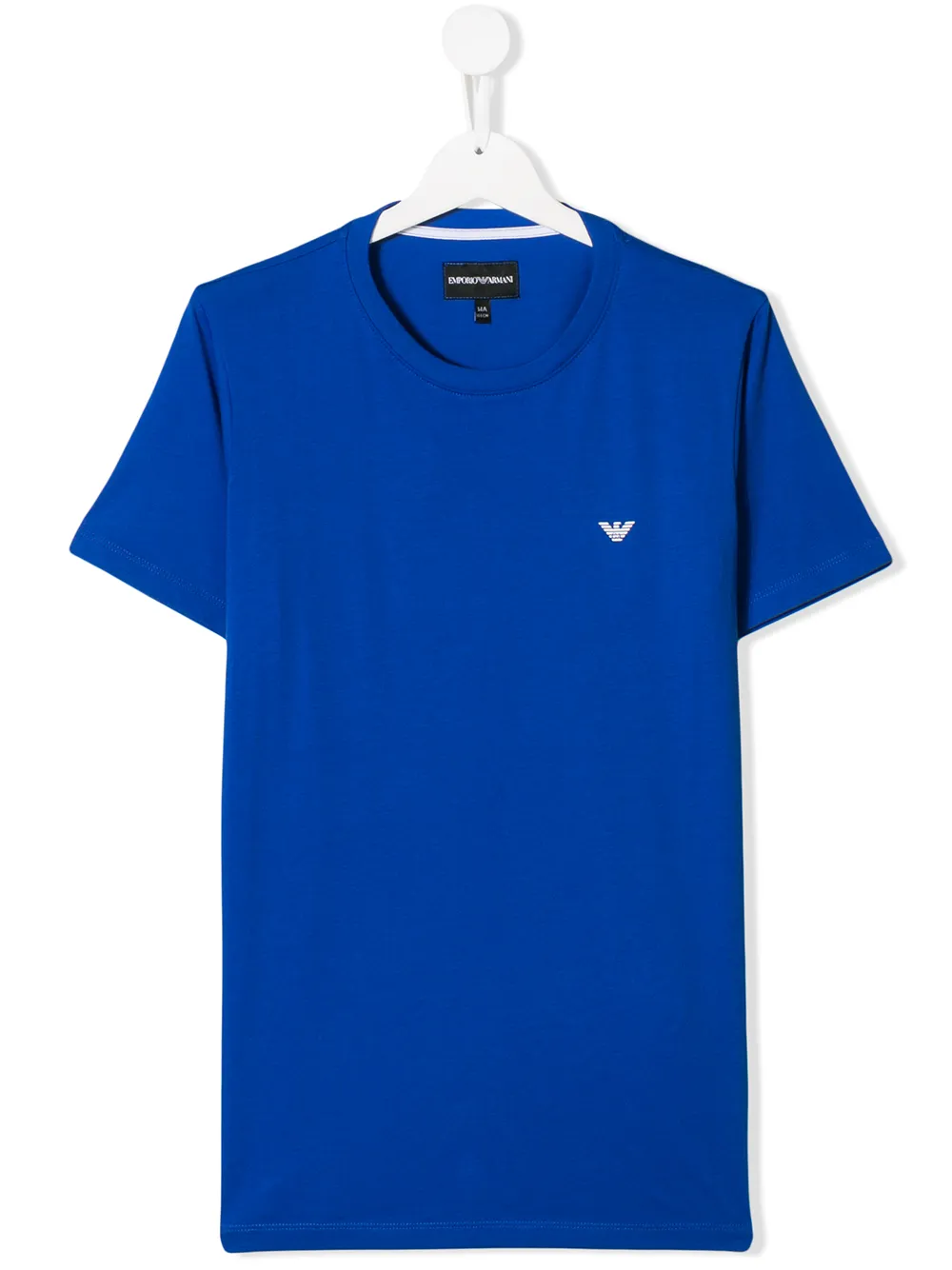 emporio armani chest logo t shirt