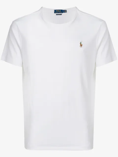 Polo Ralph Lauren embroidered-logo T-shirt