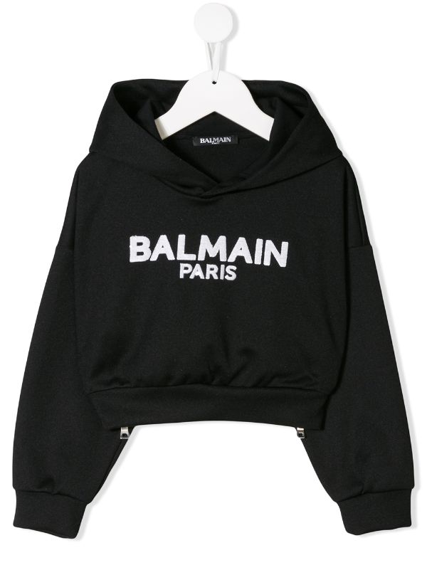 balmain black hoodie