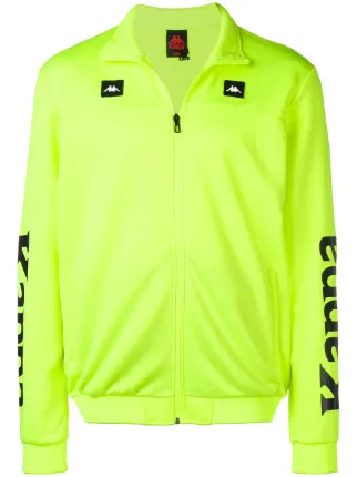 kappa lime green hoodie