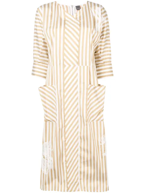 Ss19 Dress620 Striped Fast Antoniazzi Midi Online Lorena Buy 35Rj4LqA