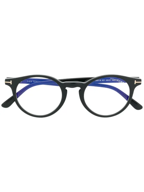 TOM FORD Eyewear round frame glasses