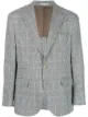 الصورة 1 من Brunello Cucinelli سترة رسمية كاروهات بصف أزرار واحد