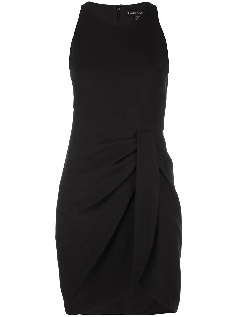 Black Halo Tops BLACK HALO KLASSISCHES WICKELKLEID - SCHWARZ