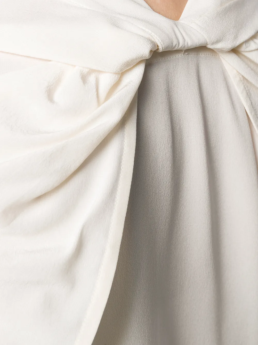 Victoria Beckham Blouse met V-hals Wit