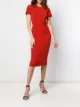 الصورة 2 من Victoria Beckham فستان تيشيرت مجسم