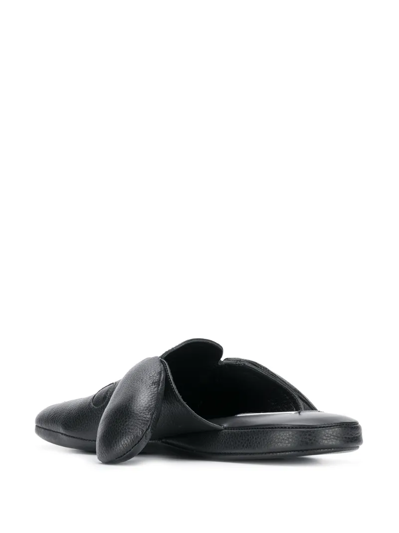 THOM BROWNE GOAT SKIN LINING HECTOR SLIPPER