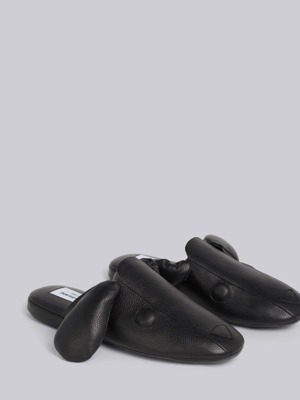 THOM BROWNE THOM BROWNE GOAT SKIN LINING HECTOR SLIPPER,MFL048A0019813718311