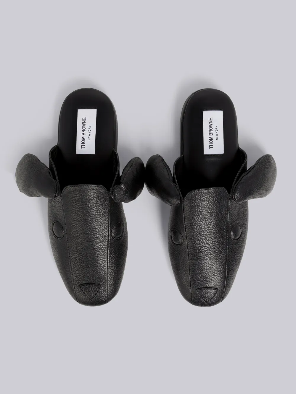 THOM BROWNE THOM BROWNE GOAT SKIN LINING HECTOR SLIPPER,MFL048A0019813718311