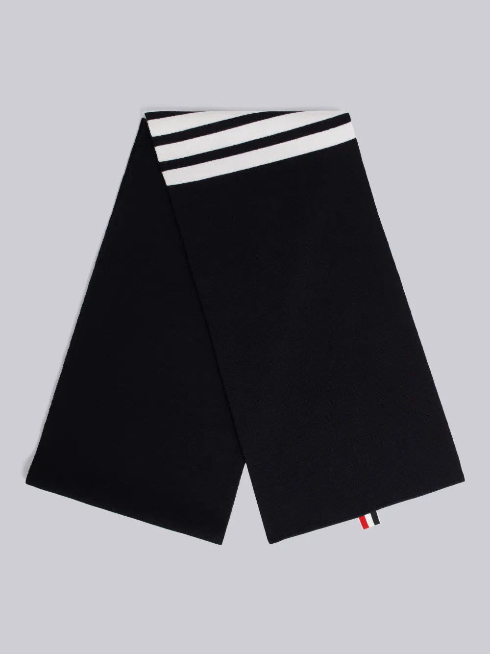 THOM BROWNE THOM BROWNE MILANO STITCH MERINO SCARF,MKS078A0001413718321