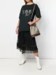 الصورة 2 من Fendi Pre-Owned تيشيرت مزين بحجر الراين