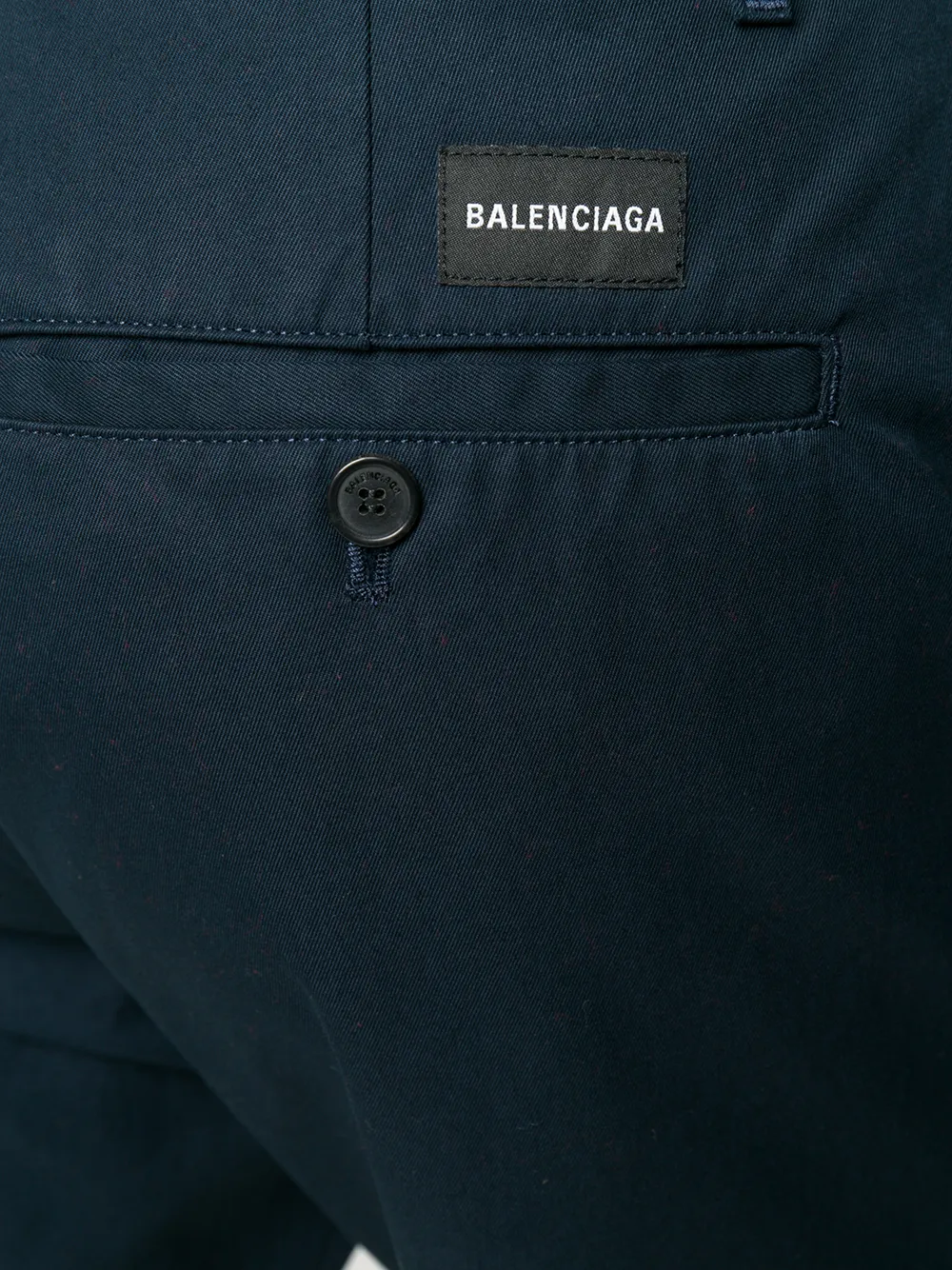 Balenciaga Baggy Chino Trousers | Blue | FARFETCH