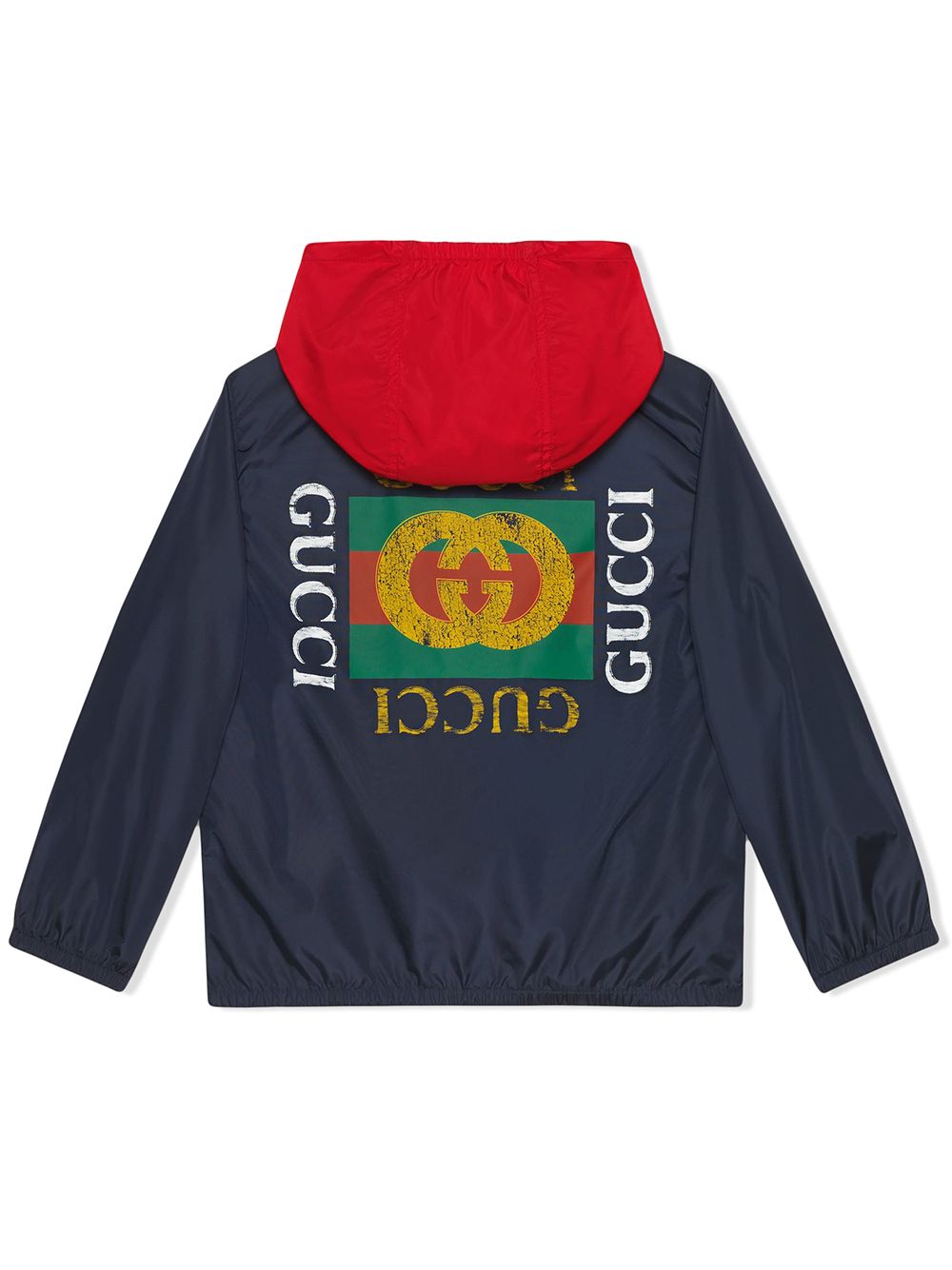 Gucci Kids Children's Nylon Jacket With Gucci Logo - Farfetch