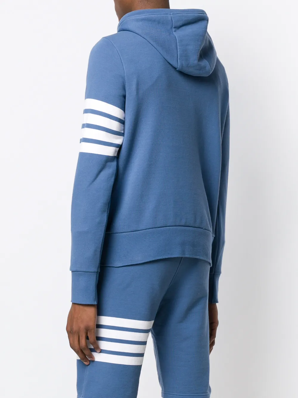 Thom Browne Hoodie Blauw