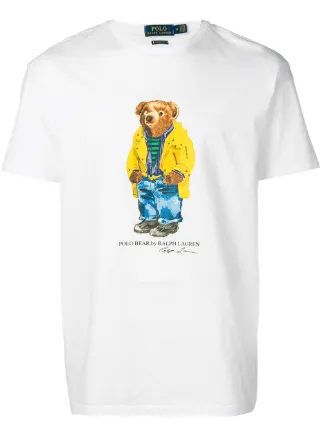 polo bear t shirt yellow