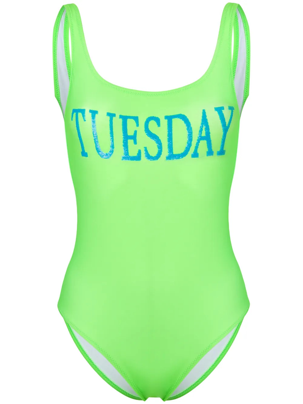 Alberta Ferretti Tops ALBERTA FERRETTI 'TUESDAY' BADEANZUG - GRÜN