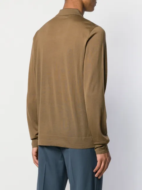 JOSEPH JOSEPH SCHMALER CARDIGAN - BRAUN