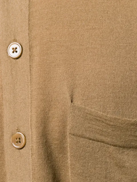 JOSEPH JOSEPH SCHMALER CARDIGAN - BRAUN