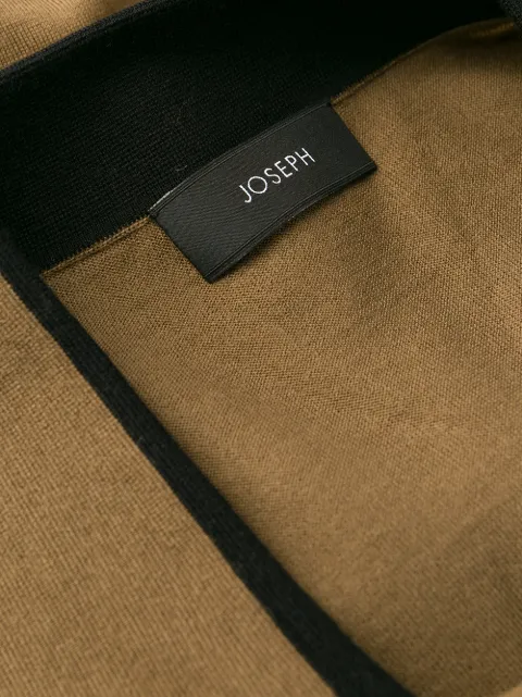 JOSEPH JOSEPH SCHMALER CARDIGAN - BRAUN