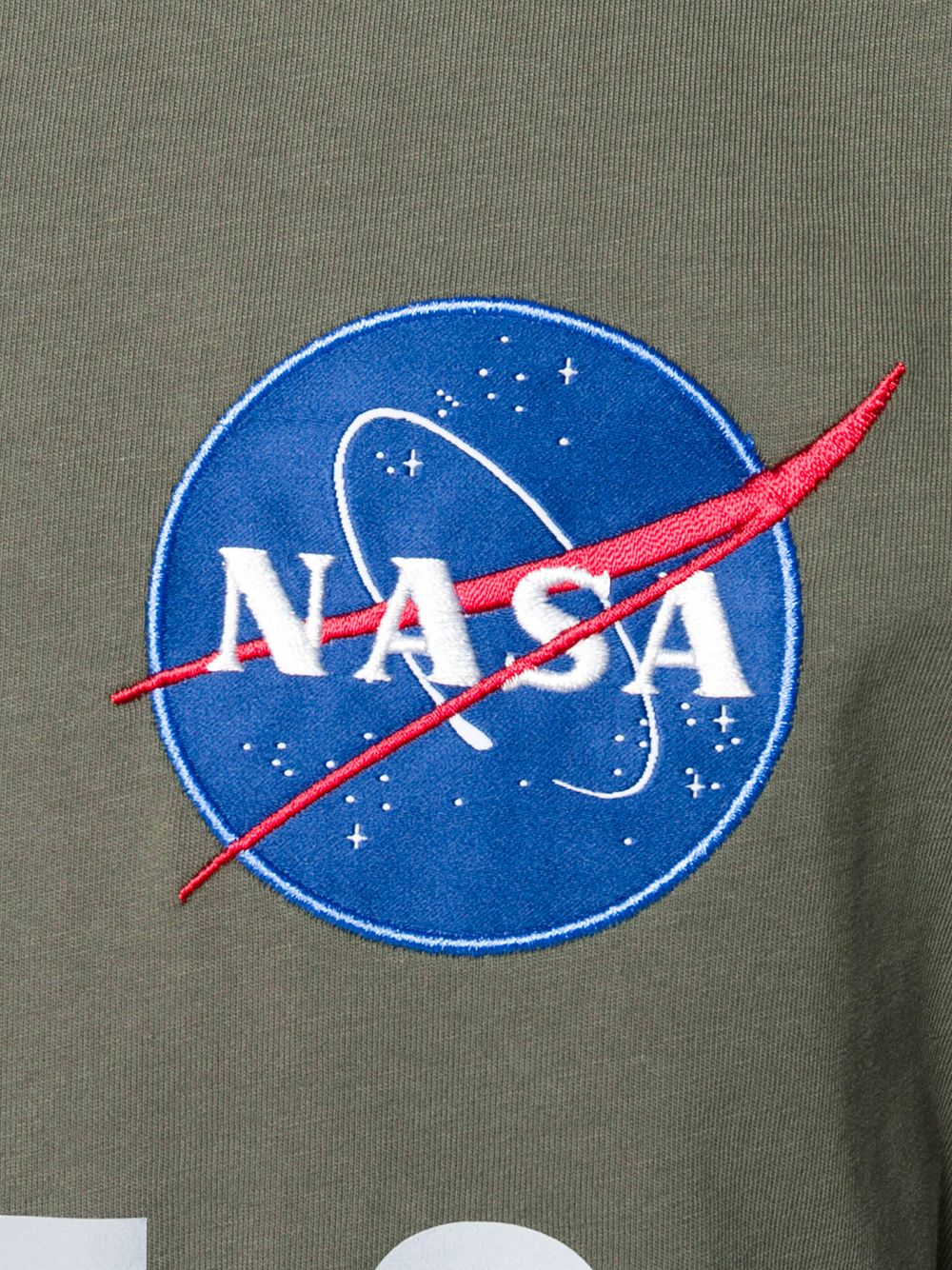 фото Alpha Industries футболка с нашивкой NASA