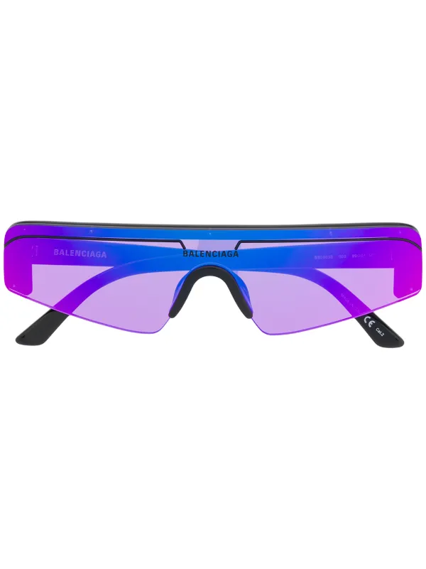 balenciaga purple sunglasses