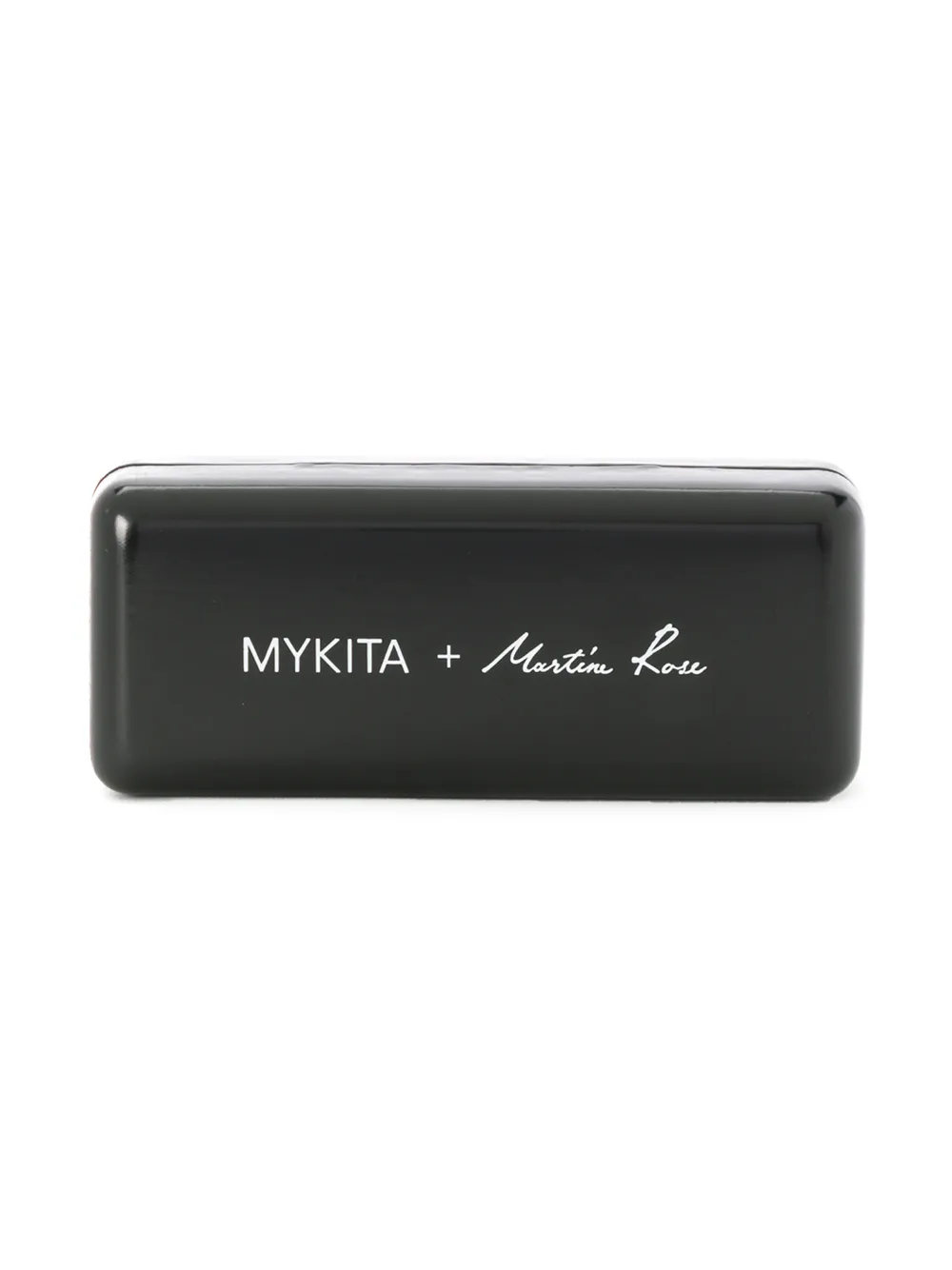 Mykita x Martine Rose SOS zonnebril Bruin