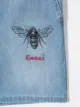 Gucci Kids شورت جينز بطبعة نحل