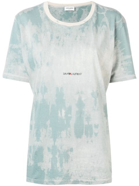 saint laurent t shirt tie dye