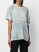 Saint Laurent 'Rive Gauche' T-Shirt in Batik-Optik