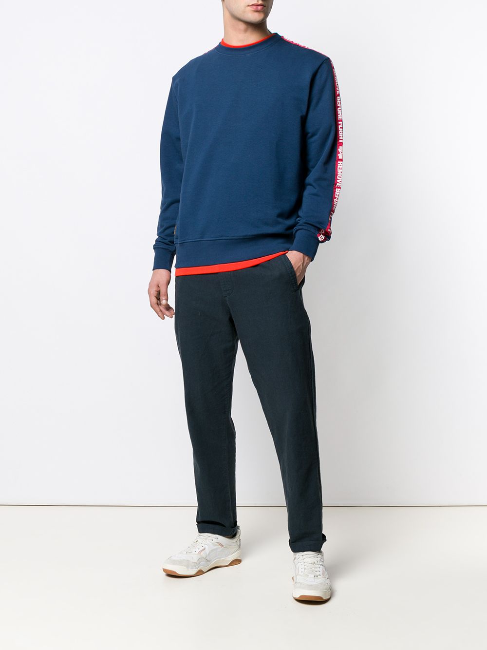 Alpha Industries Remove Before Flight Sweatshirt - Farfetch