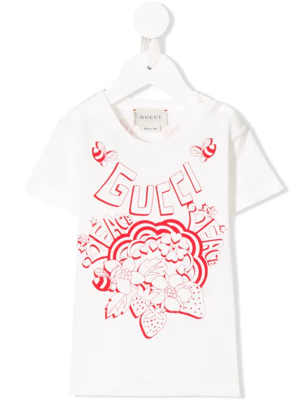gucci strawberry t shirt