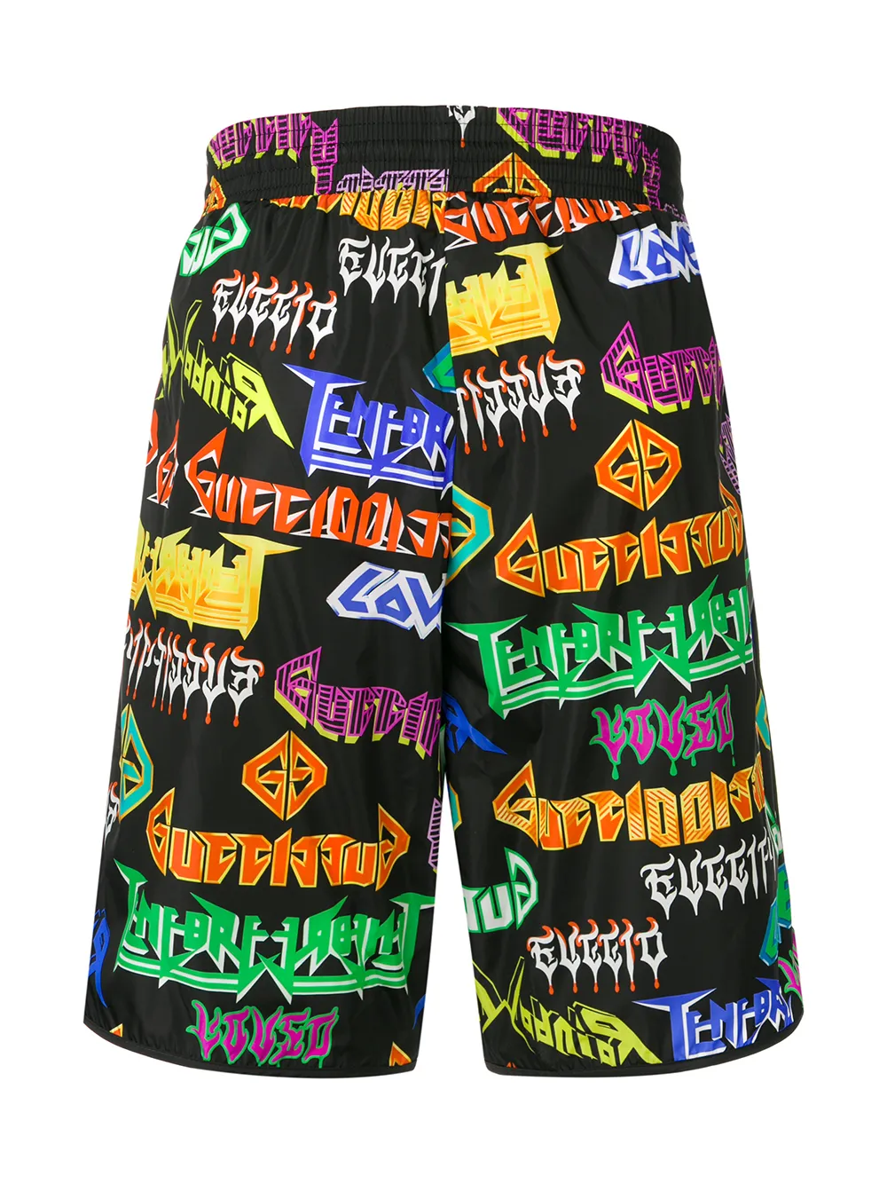 Gucci Metal Logo Printed Swim Shorts - Farfetch