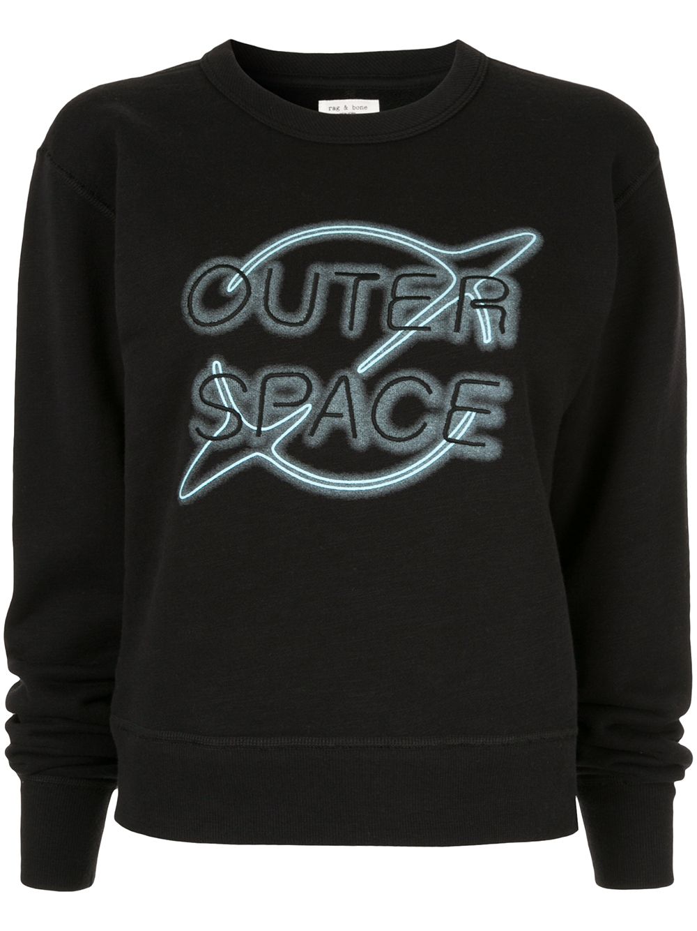 фото Rag & Bone толстовка с принтом Outer Space