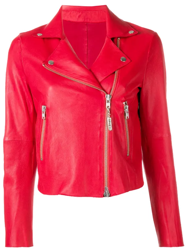 S W O R D 6 44 Cropped Style Biker Jacket Farfetch
