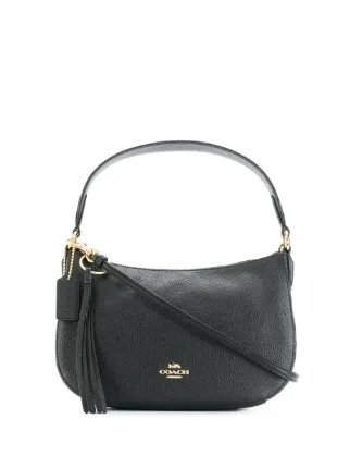 coach pebble leather sutton crossbody