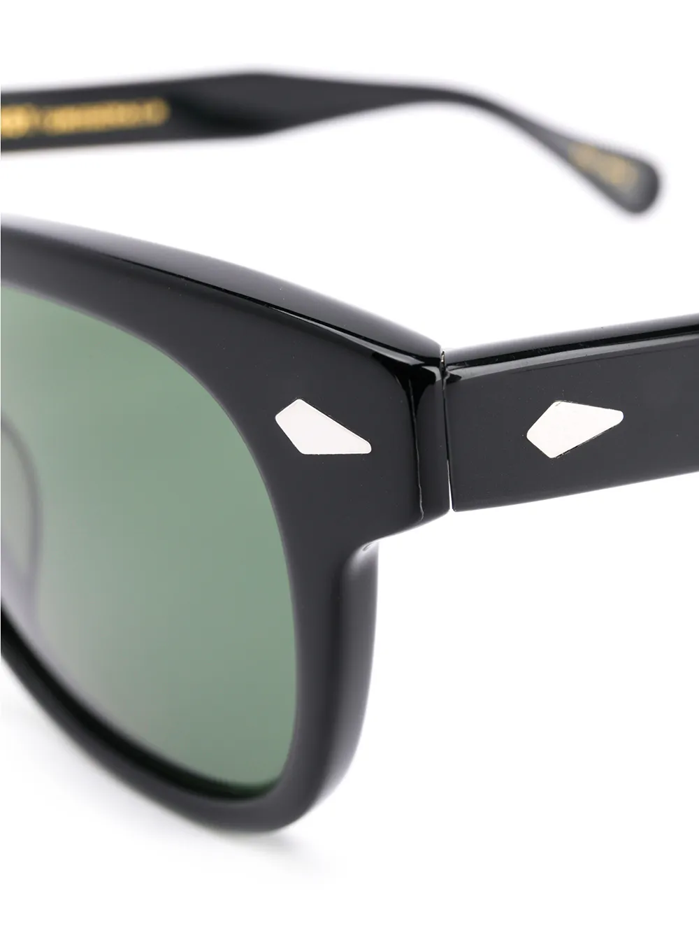 Moscot Zonnebril met rond montuur Zwart