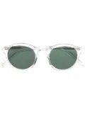 Moscot clear frame sunglasses - White