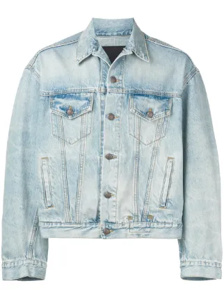 faded jean shirt