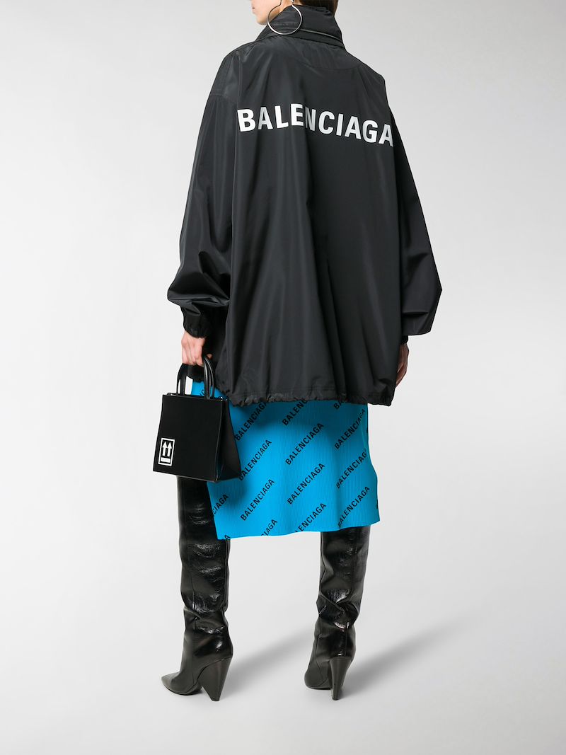 balenciaga raincoat